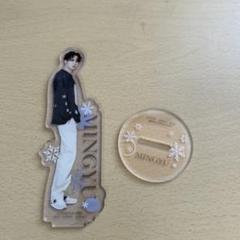 SEVENTEEN ミンギュ アクスタ アクリルスティック アクリルスタンド seventeen ミンギュ HANABI アクスタ アクリルスタンド - メルカリ