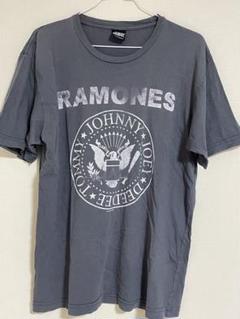 RAMONES 古着 ロックTシャツ M フェード ラモーンズ