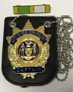 実NYPD ニューヨークポリス OFFICER 実セカンドバッチΩ