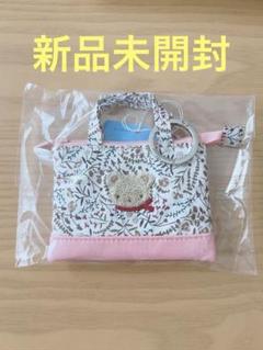 新品未開封　ファミリア　ミニデニムバッグ　リバティ柄　ピンク familiar - 新品未開封 familiar ファミリア デニムバッグ
