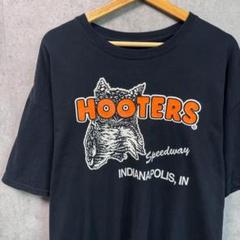 HOOTERS フーターズ Tシャツ XL相当 ブラック