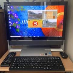 ■NEC一体型PC-VN970SSB23型Win10/i7-4700MQ/4TV