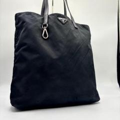 LuLu　プラダ バンド トートバッグ A4 金具 ナイロン 三角ロゴ LuLu様専用 プラダ バンド トートバッグ A4 金具 ナイロン 三角