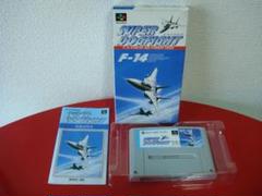 SFC　＊スーパーファミコン用　スーパー・ドッグファイトF１４＊【レトロゲーム】