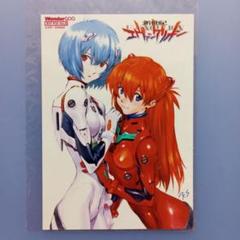 エヴァンゲリオン　ブロマイド　アスカ　綾波レイ エヴァンゲリオン 綾波レイ＆式波・アスカ・ラングレー 花の言