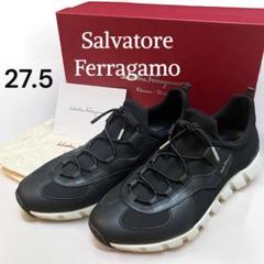 【人気！箱付★極美品】サルバトーレフェラガモ スニーカー ブラック 27.5
