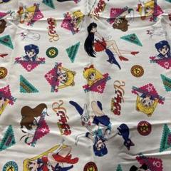 美少女戦士セーラームーンR 生地　ハギレ　布　ハンドメイド　プリント生地