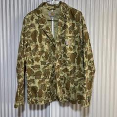 Carhartt カモフラージュ テーラードジャケット M - メルカリ