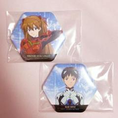 EVANGELIONトウキョウスカイツリー計画缶バッジ 碇シンジ エヴァンゲリオン シンジ アスカ 缶バッジ - メルカリ