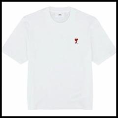 AMIPARISホワイトTシャツ 新品未使用】AmiParis アミパリス Tシャツ ホワイト L 半袖 白