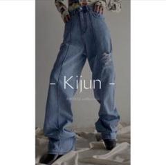 【最終大幅値下げ】kijun デニム ダメージのサムネイル