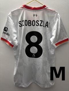 24-25 リヴァプール ユニフォーム 遠征 SZOBOSZLAI 8番 M