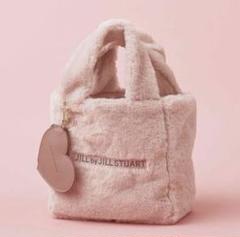 TWICEナヨン着用★JILLSTUART★ハートチャーム付トートバッグ TWICEナヨン着用☆JILLSTUART☆ハートチャーム付トートバッグ