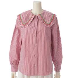 GUCCI】Vault x LA VESTE フリルブラウス美品