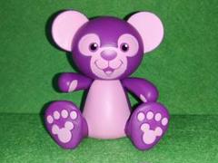 ディズニー バイナルメーション フィギュア ダッフィー むらさき
