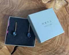 orsa ピアス　アクセサリー 天然石の輝きを身に着ける。「accessories ORSA」の