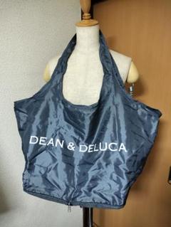 新品　人気　DEAN & DELUCA グレーエコバッグ　レジ　カゴ