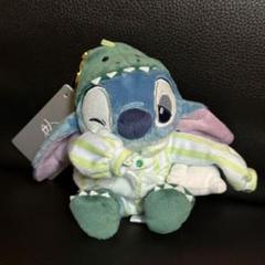 ディズニーストア スティッチ ぬいぐるみ PAJAMA STYLE パジャマ パジャマ姿のスティッチを描いたホーム雑貨でリラックスタイムを