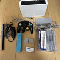 ゲームキューブが遊べます！　Wii本体 ホワイト ゲームキューブコントローラー付