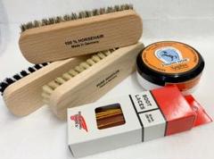 レッドウィングREDWING革紐80インチ&ブラシ3つ&サドルソープ(フランス) レッドウィングREDWING革紐80インチ&ブラシ3つ&サドルソープ