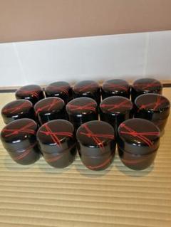 411733 【 美品 茶道具 溜塗 信玄弁当 三段弁当箱 千筋 内朱 三