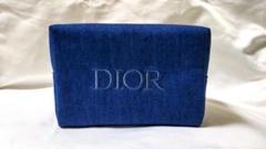 新品未使用 DIOR クリスチャンディオール ノベルティポーチ ネイビーのサムネイル