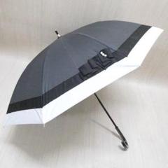 Beaurance ビューランス 晴雨兼用 長傘 日傘 パールリボン