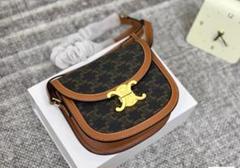 【未使用級】セリーヌ　ショルダーストラップ　ロゴ　キャンバス　レザー　茶 楽天市場】CELINE セリーヌ ロゴ カバン ショルダーストラップ