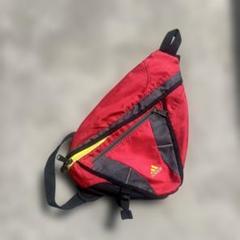 00s adidasワンショルダー Y2Kテック系 archiveスリングバッグ