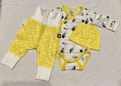 新生児　ムーミン　新品ロンパース、ズボンセット