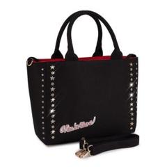 【美品】TRESTAR トレスター スタッズ付 星形 トートバッグ A4可 STAR WAPPEN TOTE - S BLACK