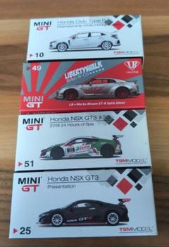 MINI GT NSX Civic GT-R ミニカーセット 4台 MINI GT NSX Civic GT-R ミニカーセット 4台 - メルカリ