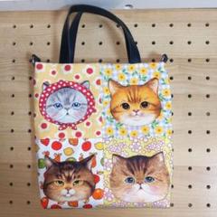 も*こ様 パン猫　トートバッグ　コヤンイサムチョン コヤンイサムチョン トートバッグ3点セット - メルカリ