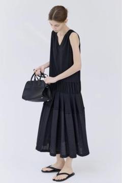 HEM EDGE TIERED DRESS / ヘムエッジティアードワンピース