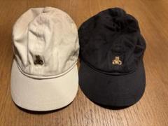 Baby gapくま　キャップ　2個セット　アイボリー　ネイビー