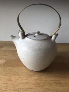 希少在銘作家物輪紋古陶器大土瓶