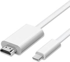 iPhone HDMI変換ケーブル 2M ライトニング HDMI変換アダプタ