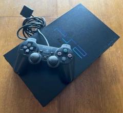 PlayStation 2 本体 コントローラー付き ブラック