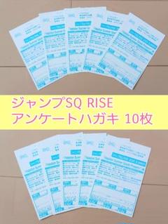 ジャンプSQ.RISE SUMMER アンケートハガキ(応募ハガキ)10枚