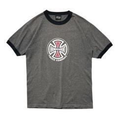90s~00s INDEPENDENT 半袖Tシャツ リンガーTシャツ NHS