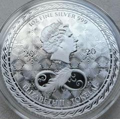 2020年「クロノス」純銀1オンス銀貨 - メルカリ