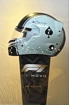 海外限定　F1 THE MOVIE エフワン　ザ　ムービー　ヘルメットフィギュア 海外限定 F1 THE MOVIE エフワン ザ ムービー ヘルメット
