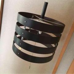 北欧風 木のランプシェード