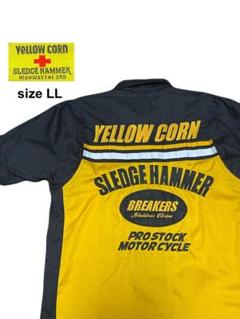 ★YELLOW CORN SLEDGE HAMMER★半袖★シャツ★ピット★LLのサムネイル