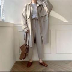 nokchノクチャソフトオーバージャケットsoftoverjacketアイボリーのサムネイル