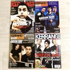 KERRANG! green day 表紙 4冊セット 中古 輸入 雑誌