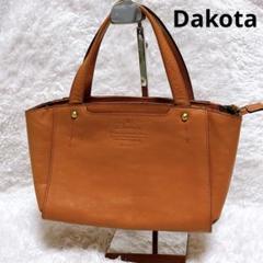 Dakota ダコタ　キューブ　レザー　ミニハンドバッグ　オレンジのサムネイル