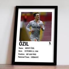 159 - Mesut Ozil メスト・エジル　A4額装付き　ワールドカップのサムネイル