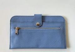 IBIZA イビサ　長財布　ブルー　青系　未使用　本革　レザー　leather エポイ 長財布 日本製 IBIZA イビサ 長財布 ブルー 青系 未使用