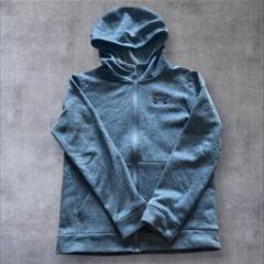 C246Under Armour ライトブルー パーカー